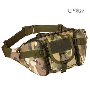 tactical waist pack  army military fanny pack  outdoor hiking hunting fishing running camping travel hip belt bag jd