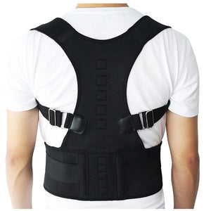 Back Support / Lumbar Support Belt Shoulder Brace / Shoulder Support Posture Corrector for Gym Workout Running Easy to Carry Muscle support Elasticity For Outdoor Sporting Unisex Straw 1 Piece Indoor