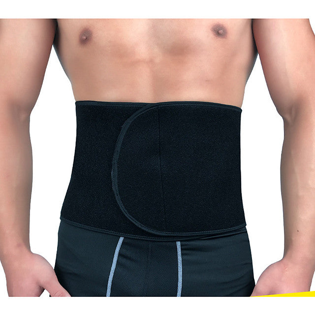 Back Brace Back Support / Lumbar Support Belt Waist Trimmer / Sauna Belt for Fitness Gym Workout Adjustable Muscle support Compression Tummy Fat Burner Sweat Out Men&#039;s Women&#039;s Rubber 1 Piece Sports