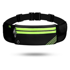 Running Belt Fanny Pack Belt Pouch / Belt Bag for Running Hiking Outdoor Exercise Traveling Sports Bag Reflective Adjustable Waterproof Waterproof Material Men&#039;s Women&#039;s Running Bag Adults