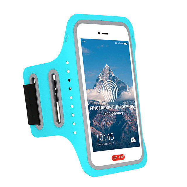 Phone Armband Running Armband for Running Hiking Outdoor Exercise Traveling Sports Bag Adjustable Waterproof Portable Lycra® Men&#039;s Women&#039;s Running Bag Adults