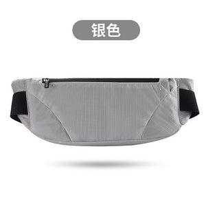 running belt men or women ultra light bounce free waist pouch bag fitness workout belt sport waist pack exercise waist bag for iphone x xr xs 7 plus 6 6+ samsung lg in running gym marathon (blue)