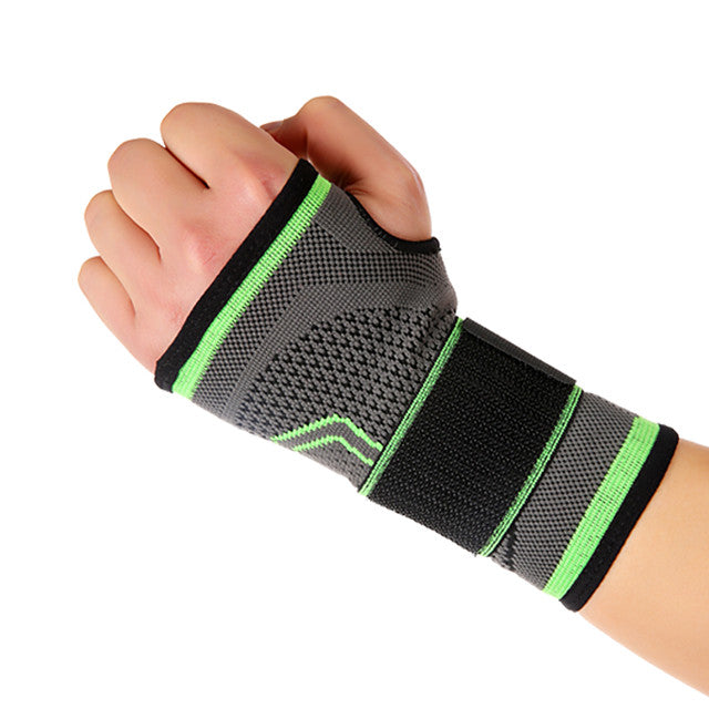 Hand &amp; Wrist Brace Wrist Support Wrist Protection 3D Weaving for Gym Workout Hiking Climbing Cup Warmer Adjustable Compression Nylon Lycra Spandex 1pc Sports Outdoor