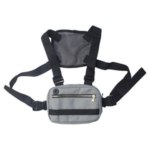 men women chest rig bag hip hop streetwear waist bag adjustable chest bags fanny pack