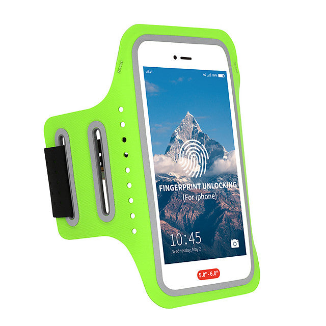 Phone Armband Running Armband for Running Hiking Outdoor Exercise Traveling Sports Bag Adjustable Waterproof Portable Lycra® Men&#039;s Women&#039;s Running Bag Adults