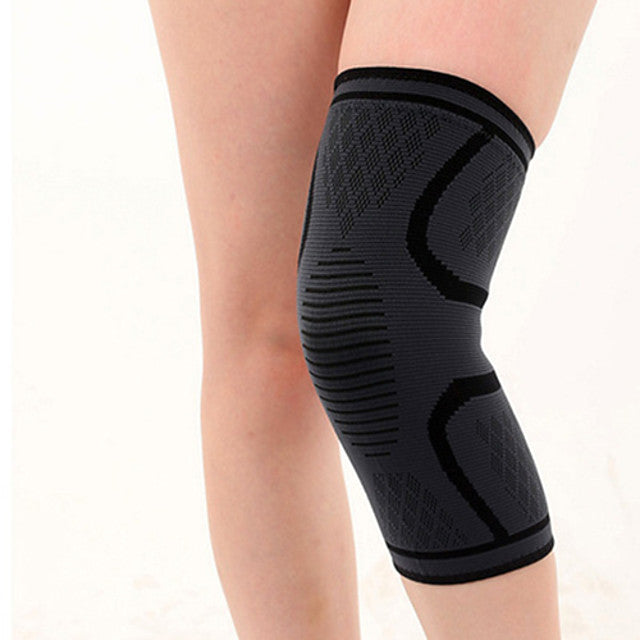 Knee Brace Knee Sleeve for Joint Pain and Arthretith Marathon Running Anti-slip Strap Compression Collision Avoidance Fast Dry Breathable Men&#039;s Women&#039;s Emulsion Spandex Fabric 1 Piece Sports Daily