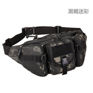 tactical waist pack  army military fanny pack  outdoor hiking hunting fishing running camping travel hip belt bag jd