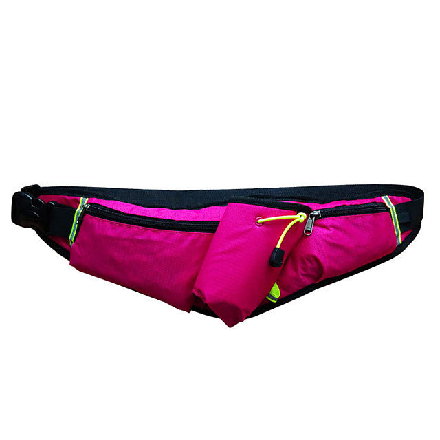 Running Belt Fanny Pack Belt Pouch / Belt Bag for Running Hiking Outdoor Exercise Traveling Sports Bag Adjustable Waterproof Portable Nylon Men&#039;s Women&#039;s Running Bag Adults