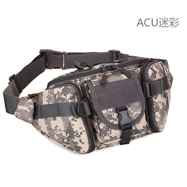 tactical waist pack  army military fanny pack  outdoor hiking hunting fishing running camping travel hip belt bag jd