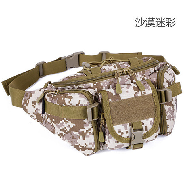 tactical waist pack  army military fanny pack  outdoor hiking hunting fishing running camping travel hip belt bag jd