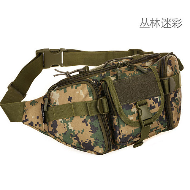 tactical waist pack  army military fanny pack  outdoor hiking hunting fishing running camping travel hip belt bag jd