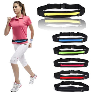 Running Belt Fanny Pack Waist Bag / Waist pack 2-3 L for Running Marathon Fishing Racing Sports Bag Lightweight Adjustable Flexible Durable Minimalist Polyester Running Bag / iPhone X / iPhone XS Max