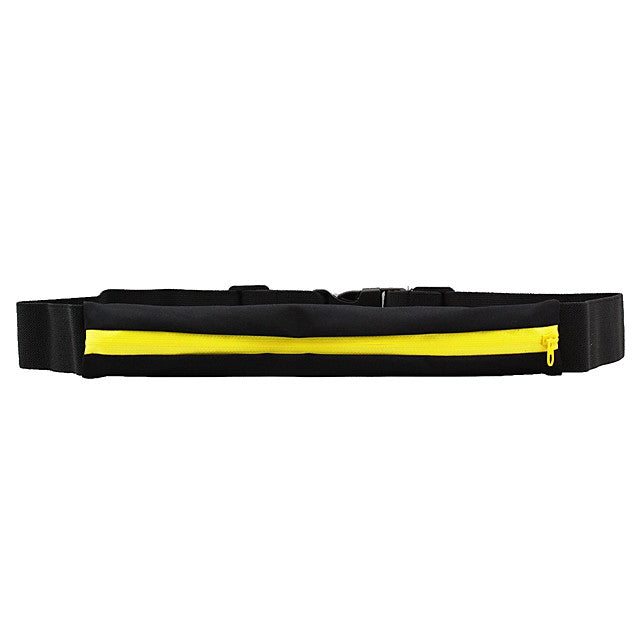 Running Belt Fanny Pack Waist Bag / Waist pack 2-3 L for Running Marathon Fishing Racing Sports Bag Lightweight Adjustable Flexible Durable Minimalist Polyester Running Bag / iPhone X / iPhone XS Max