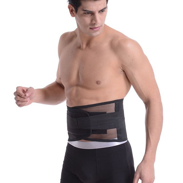 Back Support / Lumbar Support Belt for Running Outdoor Safety Gear 1pc Sport Black