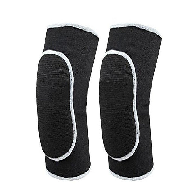 unisex breathable antislip dance volleyball knee pads knee brace support knee knee sleeve for fitness ice skating(black)