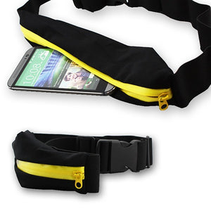 Running Belt Fanny Pack Waist Bag / Waist pack 2-3 L for Running Marathon Fishing Racing Sports Bag Lightweight Adjustable Flexible Durable Minimalist Polyester Running Bag / iPhone X / iPhone XS Max