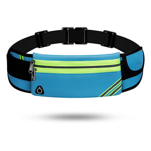 Running Belt Fanny Pack Belt Pouch / Belt Bag for Running Hiking Outdoor Exercise Traveling Sports Bag Reflective Adjustable Waterproof Waterproof Material Men&#039;s Women&#039;s Running Bag Adults