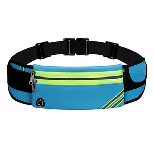 Running Belt Fanny Pack Belt Pouch / Belt Bag for Running Hiking Outdoor Exercise Traveling Sports Bag Reflective Adjustable Waterproof Waterproof Material Men&#039;s Women&#039;s Running Bag Adults