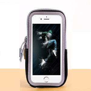 Phone Armband Running Armband for Running Hiking Outdoor Exercise Traveling Sports Bag Reflective Adjustable Waterproof Waterproof Material Men&#039;s Women&#039;s Running Bag Adults