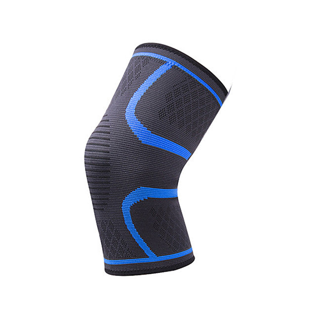 Knee Brace Knee Sleeve for Joint Pain and Arthretith Running Marathon Anti-slip Strap Compression Collision Avoidance Fast Dry Breathable Men&#039;s Women&#039;s Nylon 1 Piece Sports Daily Wear Red Fuchsia Grey