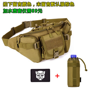 tactical waist pack  army military fanny pack  outdoor hiking hunting fishing running camping travel hip belt bag jd