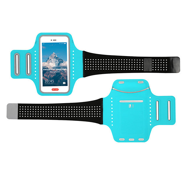 Phone Armband Running Armband for Running Hiking Outdoor Exercise Traveling Sports Bag Adjustable Waterproof Portable Lycra® Men&#039;s Women&#039;s Running Bag Adults