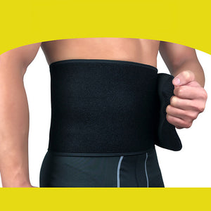 Back Brace Back Support / Lumbar Support Belt Waist Trimmer / Sauna Belt for Fitness Gym Workout Adjustable Muscle support Compression Tummy Fat Burner Sweat Out Men&#039;s Women&#039;s Rubber 1 Piece Sports