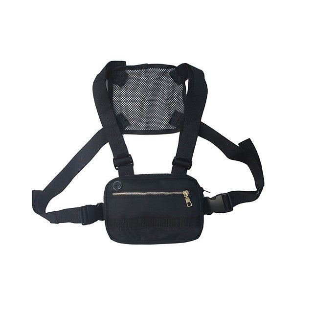 men women chest rig bag hip hop streetwear waist bag adjustable chest bags fanny pack