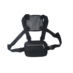 men women chest rig bag hip hop streetwear waist bag adjustable chest bags fanny pack