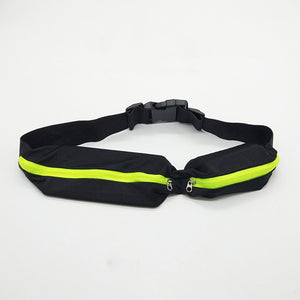 Running Belt Fanny Pack Waist Bag / Waist pack 2-3 L for Running Marathon Fishing Racing Sports Bag Lightweight Adjustable Flexible Durable Minimalist Polyester Running Bag / iPhone X / iPhone XS Max