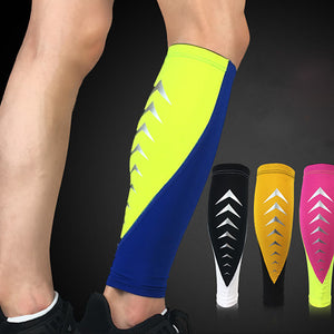 Leg Sleeves Calf Support Calf Compression Sleeves Sporty for Running Marathon Basketball Moisture Wicking Elastic Breathable Men&#039;s Women&#039;s Spandex Fabric 1pc Sports Black White Fuchsia