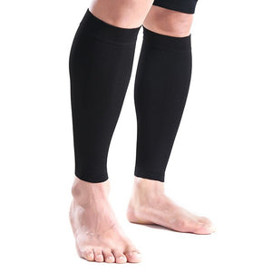 Leg Sleeves Calf Support Calf Compression Sleeves for Running Hiking Cycling / Bike Cup Warmer Compression Stretchy Nylon Lycra Spandex 1pc Sport Athleisure Black White Red