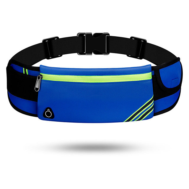 Running Belt Fanny Pack Belt Pouch / Belt Bag for Running Hiking Outdoor Exercise Traveling Sports Bag Reflective Adjustable Waterproof Waterproof Material Men&#039;s Women&#039;s Running Bag Adults