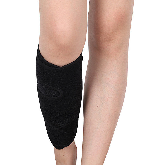 Leg Sleeves Calf Support Calf Compression Sleeves Sporty for Running Marathon Basketball Moisture Wicking Elastic Breathable Men&#039;s Women&#039;s Spandex Fabric 1 Pair Sports Black