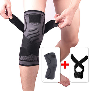 knee brace compression sleeve with strap for best support &amp;amp; pain relief for meniscus tear  arthritis  running  basketball  mcl  crossfit  jogging and post surgery recovery for men &amp;amp; women red