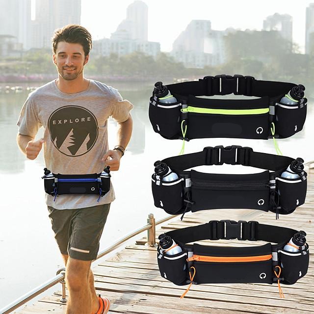 Running Belt Fanny Pack Belt Pouch / Belt Bag for Hiking Running Cycling Sports Bag Waterproof Portable Waterproof Fabric Men&#039;s Women&#039;s Running Bag Adults